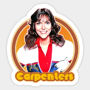 Carpenters /// Retro 70s Aesthetic Fan Design Sticker